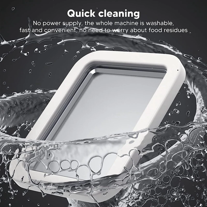 เครื่องทำโยเกิร์ตทอดสแตนเลสถาดใส่น้ำแข็ง DIY ขนาดเล็กสำหรับใช้ในครัวเรือน