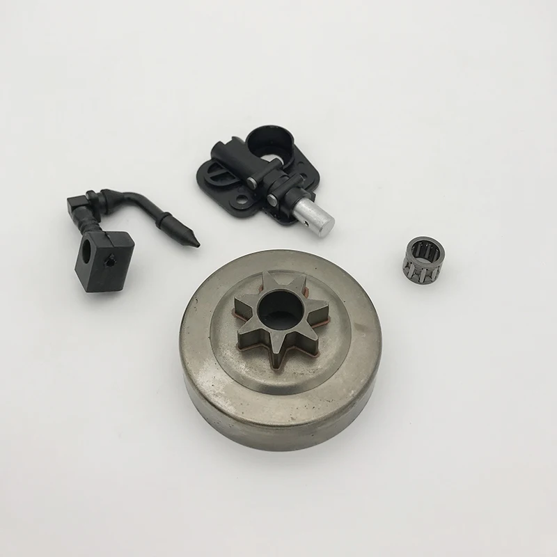 

Clutch Drum Sprocket Oil Pump Kit for Partner 350 351 352 370 371 390 420 Chainsaw Replacement Parts 530047061 530071259 Tools