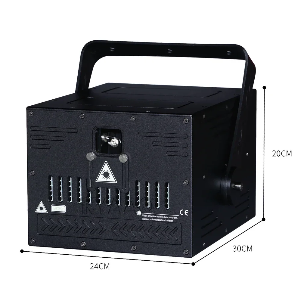 2024 APP 15W Projecteur de scène professionnel DMX Disco à effets lumineux DJ RGB avec contrôle via application