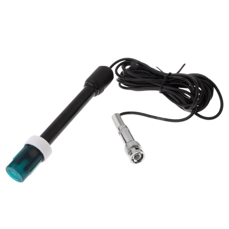 

Durable pH Electrode 0-14 pH Highly Accurate Probe with BNC Connector for Continuous Liquid Measurement Easy to Operate