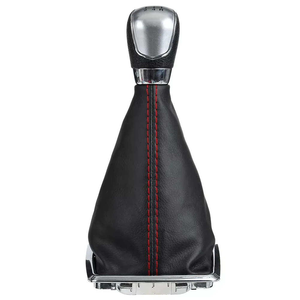 Comfortable Car Interior Enhancement 5 Speed Gear Knob Car Gear Knob Sturdy Build ABS Knob Easy Installation Comfortable