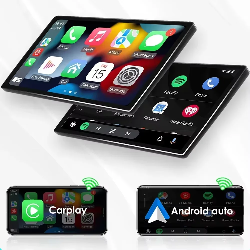 Radio para Auto Hizpo para Honda Civic 2012-2015, Reproductor Multimedia, CarPlay, Android Auto, GPS, 4G, WIFI, Bluetooth, Autoradio, Pantalla Inteligente de 9 Pulgadas QLED, Unidad Principal Automotriz, Navegación, 5G WIFI, DSP, ADAS, USB, DVR, SWC, FM, AM, RDS, Cámara