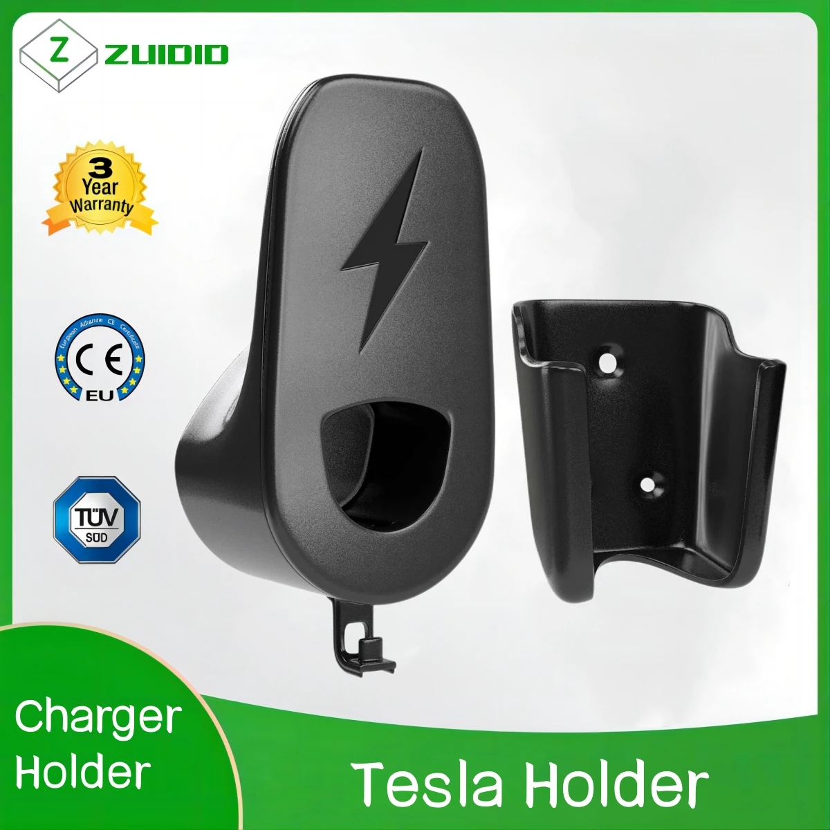 EV Charger Holder Holster Dock Electric Vehicle Tesla Model 3 Y Charging Cable Extra Protection Leading Wallbox Charger Bracket