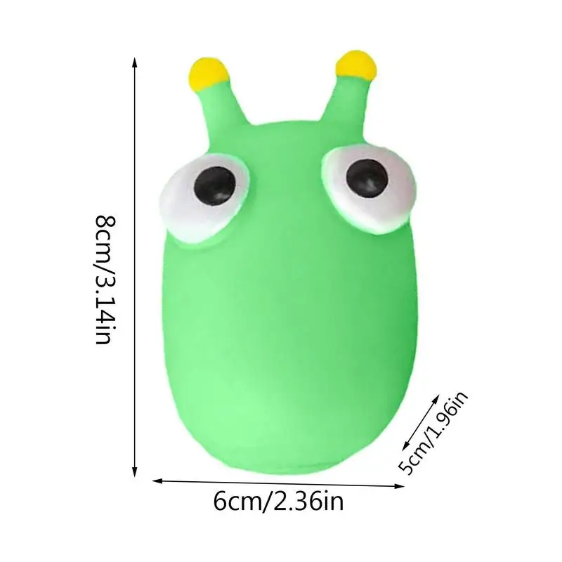 Eye Popping Squeeze Toy Squeeze Tiere mit Pop-Out-Augen lustige sensorische Stress abbau Zappeln Bälle Neuheit Eye Popping Spielzeug