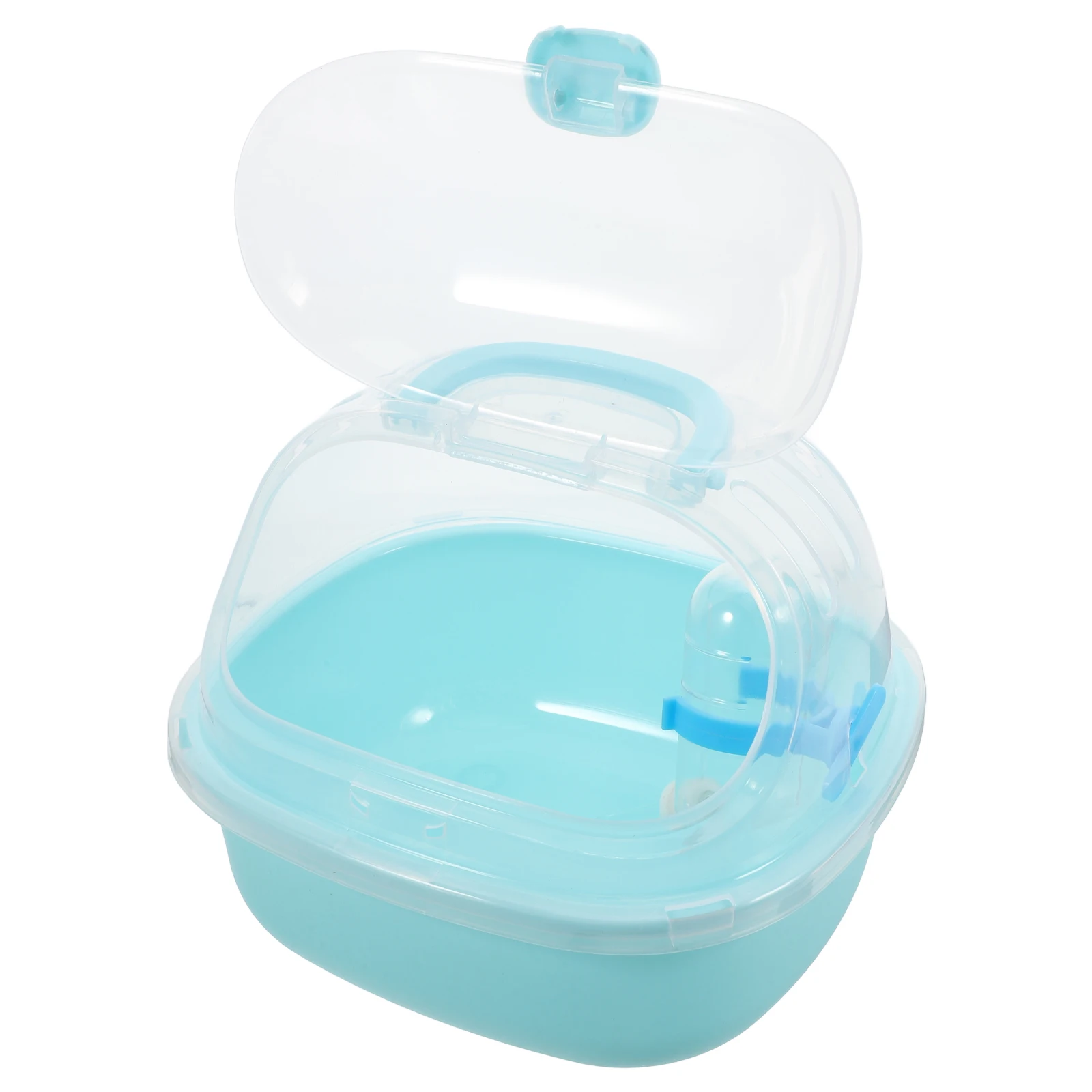 

Portable Hamster Cage Small Pet Transparent Outdoor Travel Container Rat Mice H Design Luxury Carrying Case