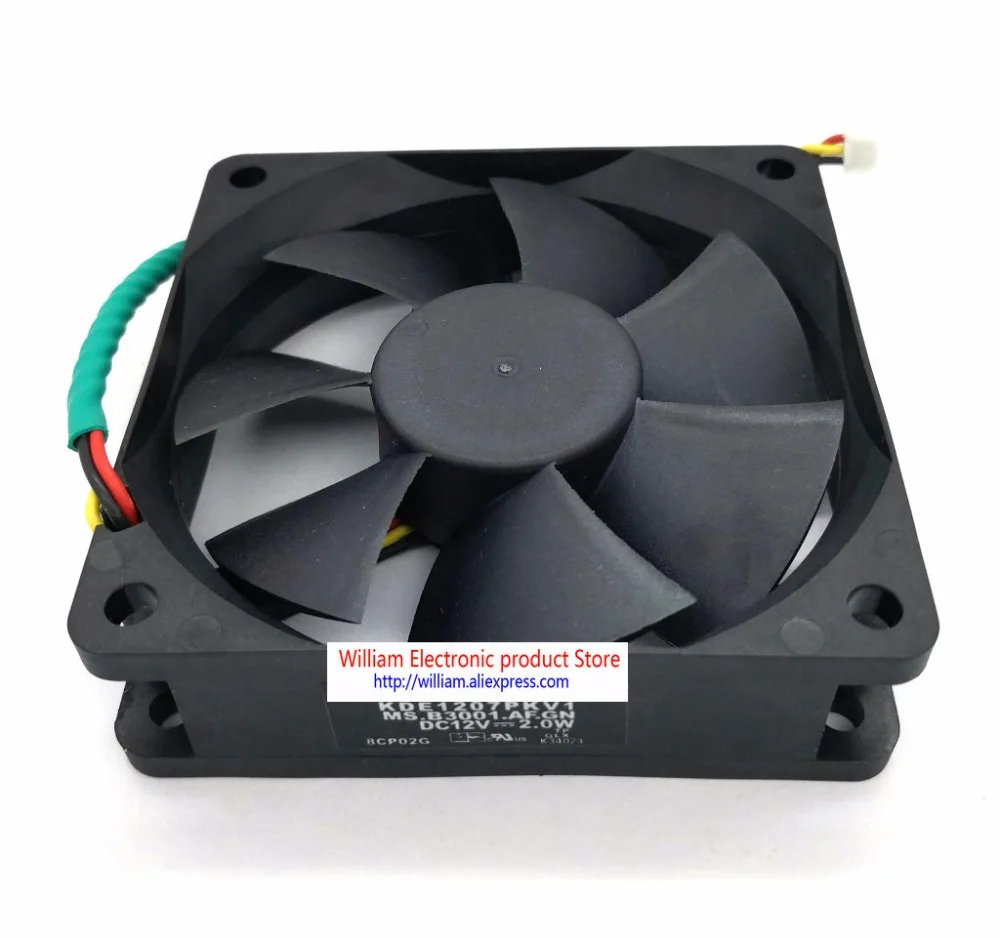 

New DE1207PKV1 MS.B3001.AF.GN 12V 2.0W Tachometer Signal Projector Cooling Fan