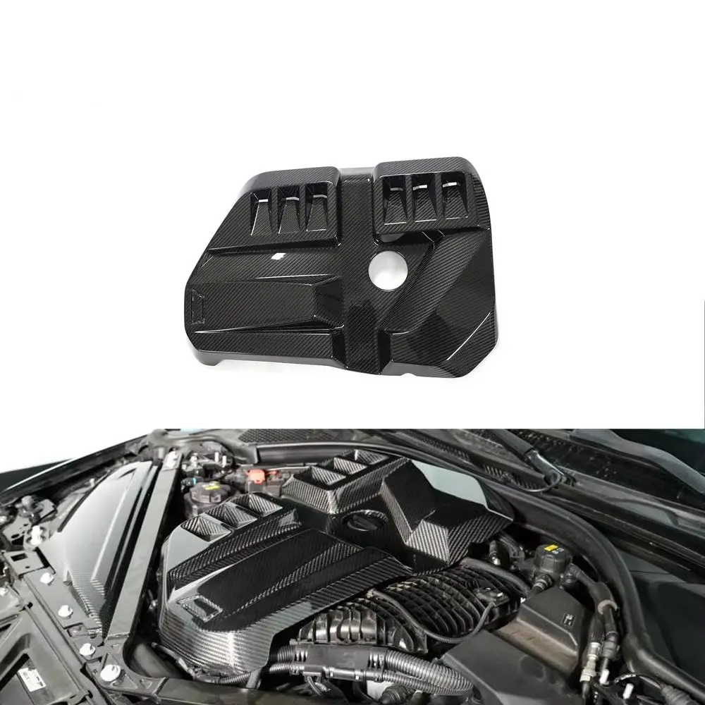 Pre-preg Dry Carbon Fiber G80 G82 G83 Engine Cover For BMW G80 M3 G82 G83 M4 Competition Sport 2020-2022