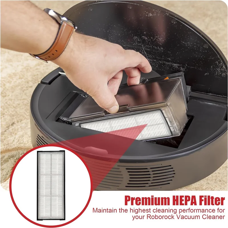 A05G-для пылесоса Roborock S8 Pro Ultra, основная боковая щетка, фильтр Hepa, швабра, тканевые мешки для пыли, детали