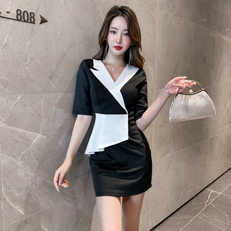 Woman Work Clothes Suit Hotel Waiter Beauty Salon Spa Massage Nail Cafe Sexy Foot Bath Sauna Technician Overalls Skirt Uniform