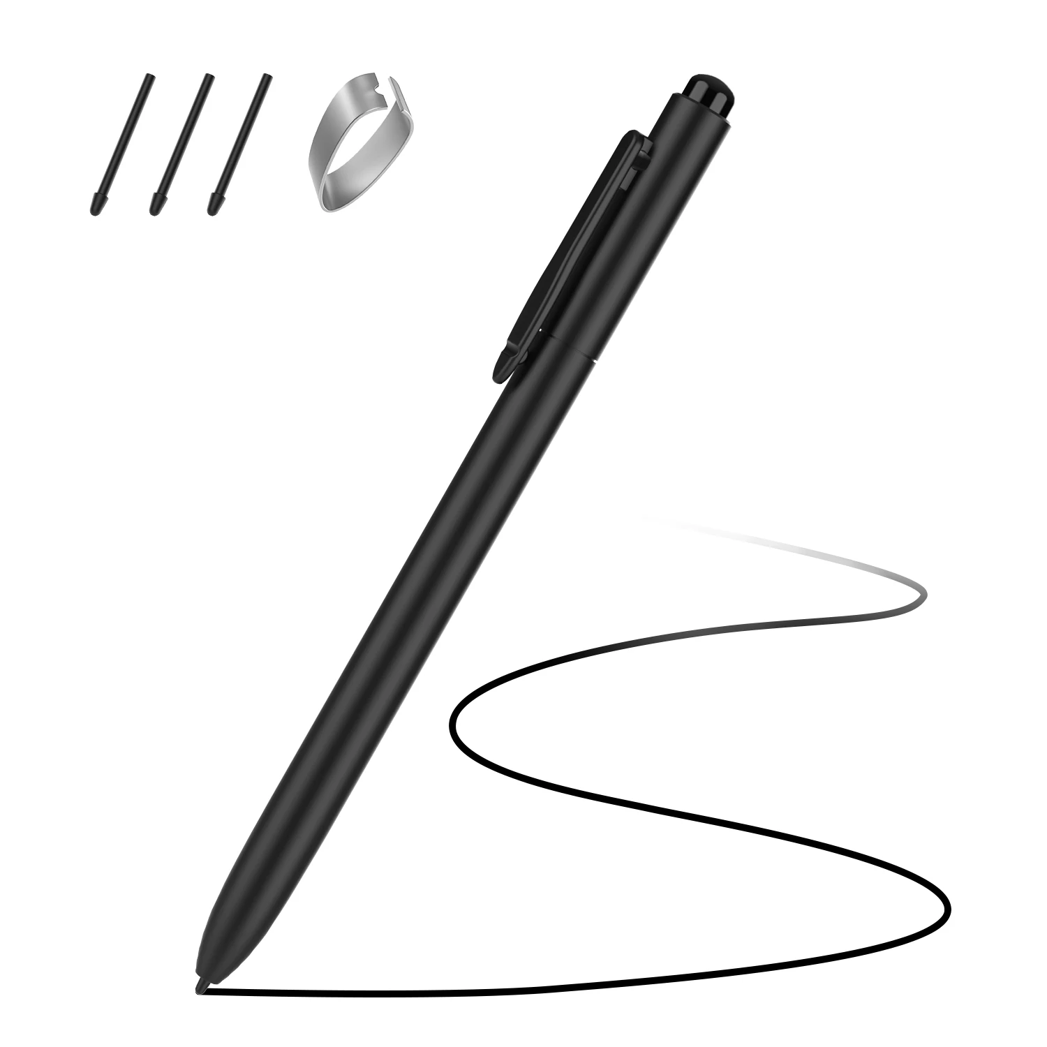 

Remarkable 2 Pen with Eraser,EMR Stylus Pen with 4096 Pressure Levels,Palm Rejection,Tablet Pen with 3 Extra Tips for Remarkable