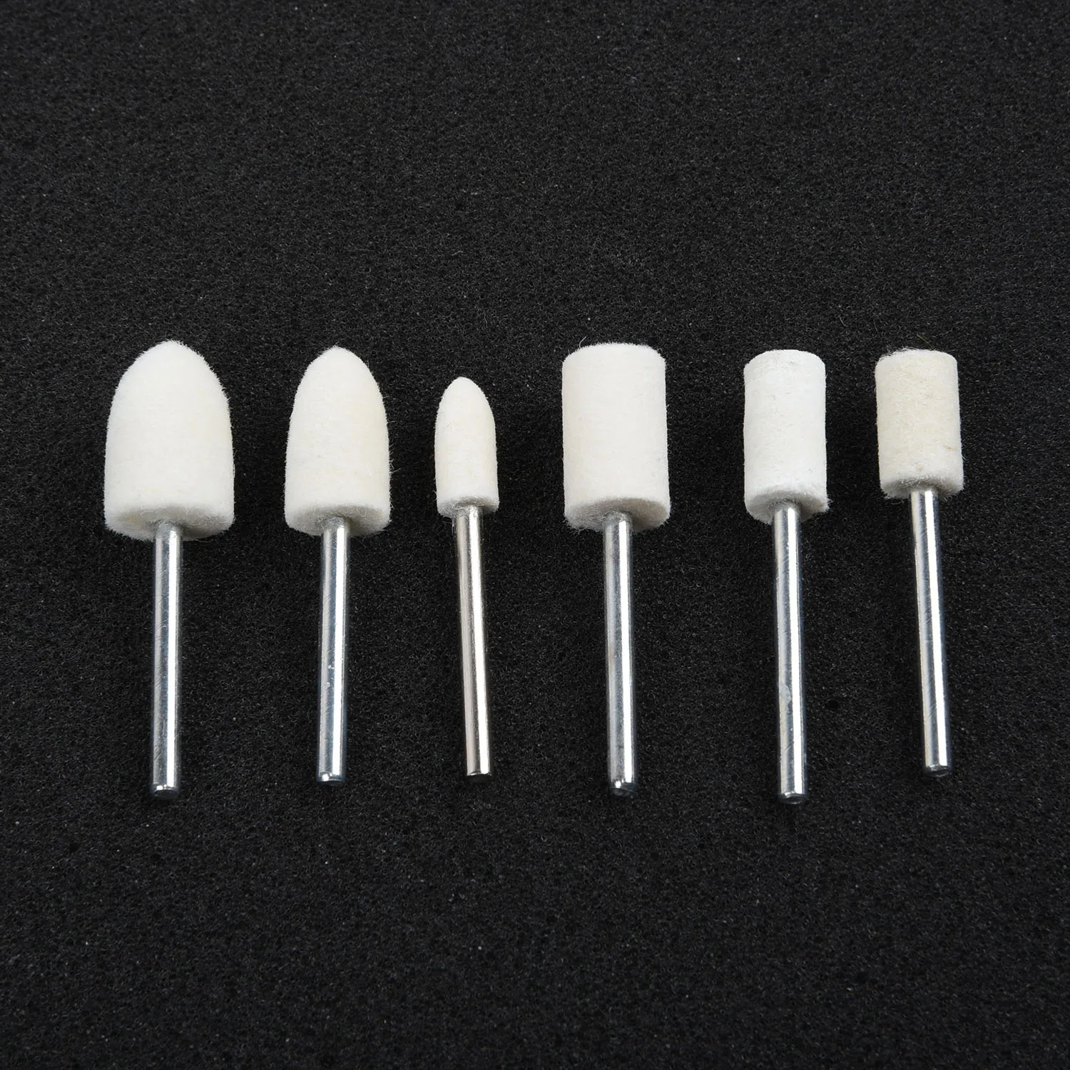 

Buffing Pads Felt Buffing Wheels Beige For Wood Jewellery Accessories Brushes Buffer Pad Wheels With Handle Wool