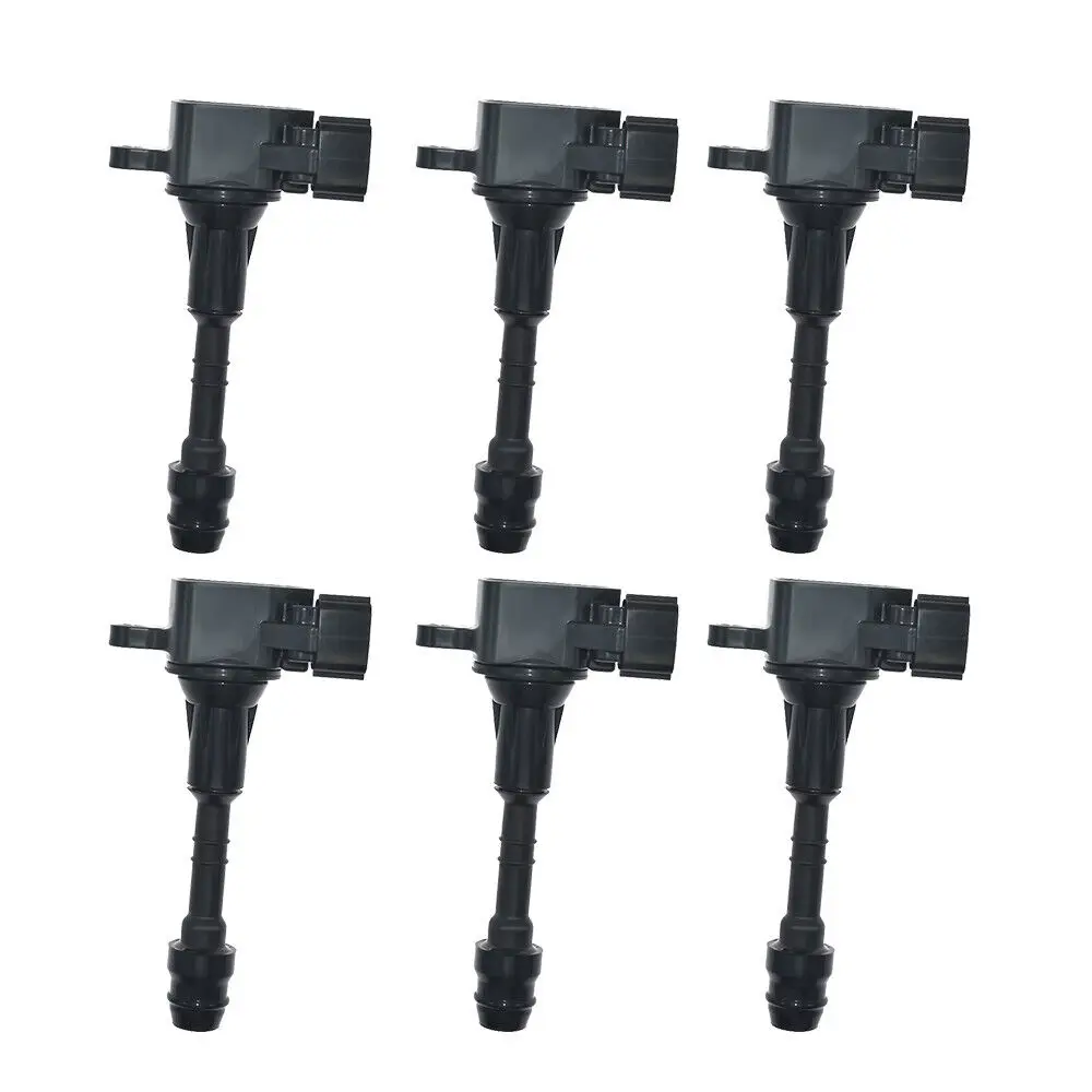 

6Pcs 22448-8J115 Ignition Coil for Nissan Infiniti Frontier Pathfinder 22448-8J11C 22448 8J115 224488J115 22448-8J111 UF-349