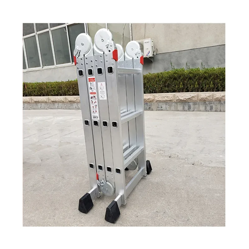 

Portable multipurpose folding foldable ladders aluminum ladder escaleras de aluminio plegables