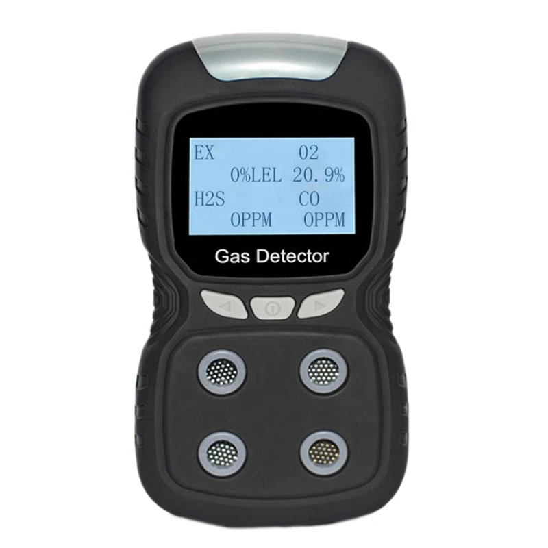 

AT14 Portable Gas Detector Monitor Detector Analyzer Rechargeable Display Sound And Light Air Quality Detector With EU Plug