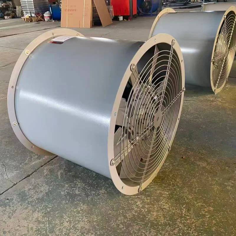 Corrosion-resistant Stainless Steel Axial Flow Fan Waterproof Engineered for Heavy-Duty Industrial Duct Installation