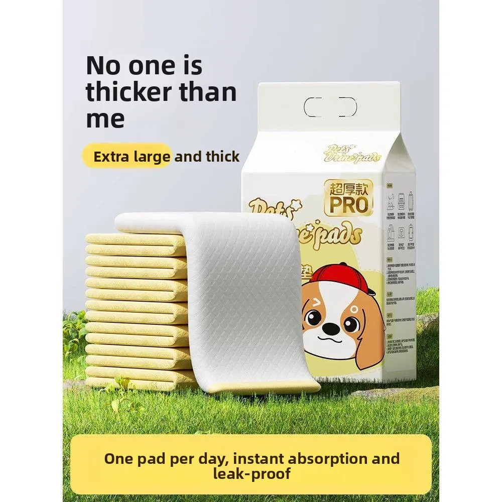 pet-urine-pad-100-sheets-dog-rabbit-disposable-absorbent-bamboo-charcoal-deodorizing-pad-travel-use-pet-care-supplies