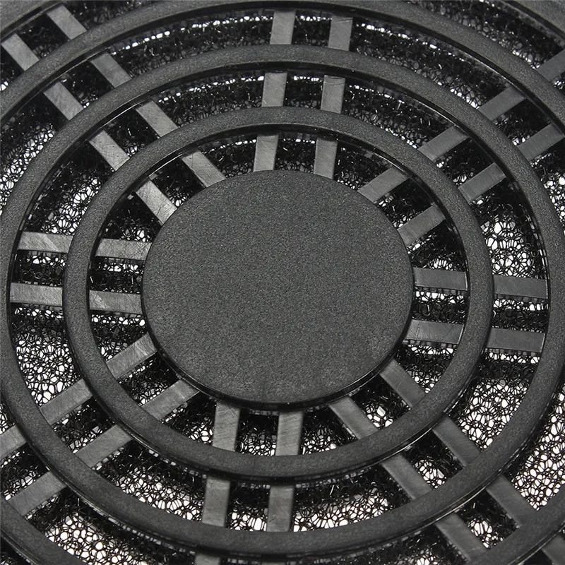1PC 3 in1 Fashion Dustproof 80mm Case Fan Dust Filter Guard Grill Protector Cover PC Computer