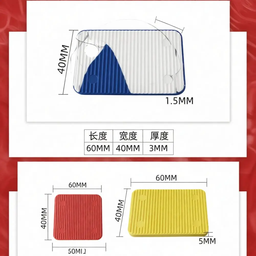 Practical Window Door Installation Spacers PP Plastic Leveling Shims Construction Hardware Alignment Support Blocks Utility