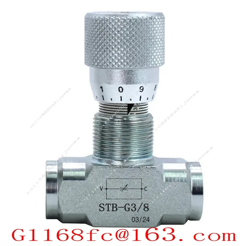 Two-way Throttle Valve, Cylinder Speed Control Valve, Flow Control Valve Engineering Vehicle Accessories, Parts