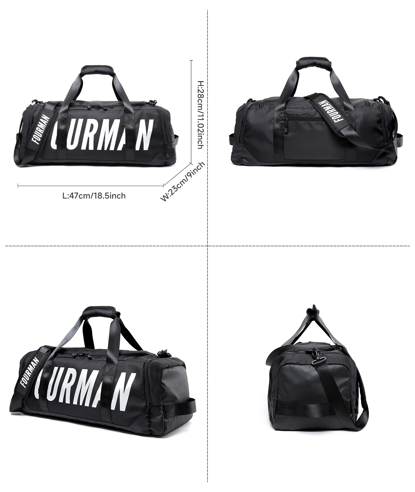 Oxford Waterproof Travel Bags Sports Fashion Duffel Tote Bags Large Capacity Men Storage Bag Hand Luggage Duffel Gym Fitness