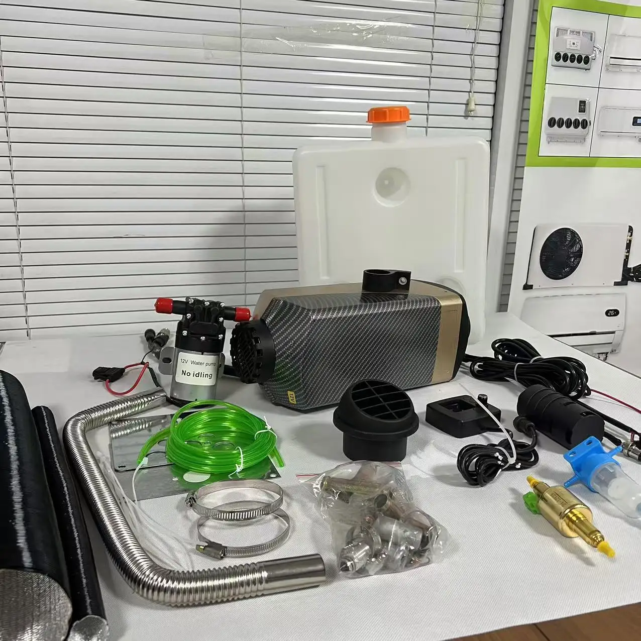 

Дизельный нагреватель Ali-in-one, воздушный водонагреватель, водонагреватель 12 В, 24 В