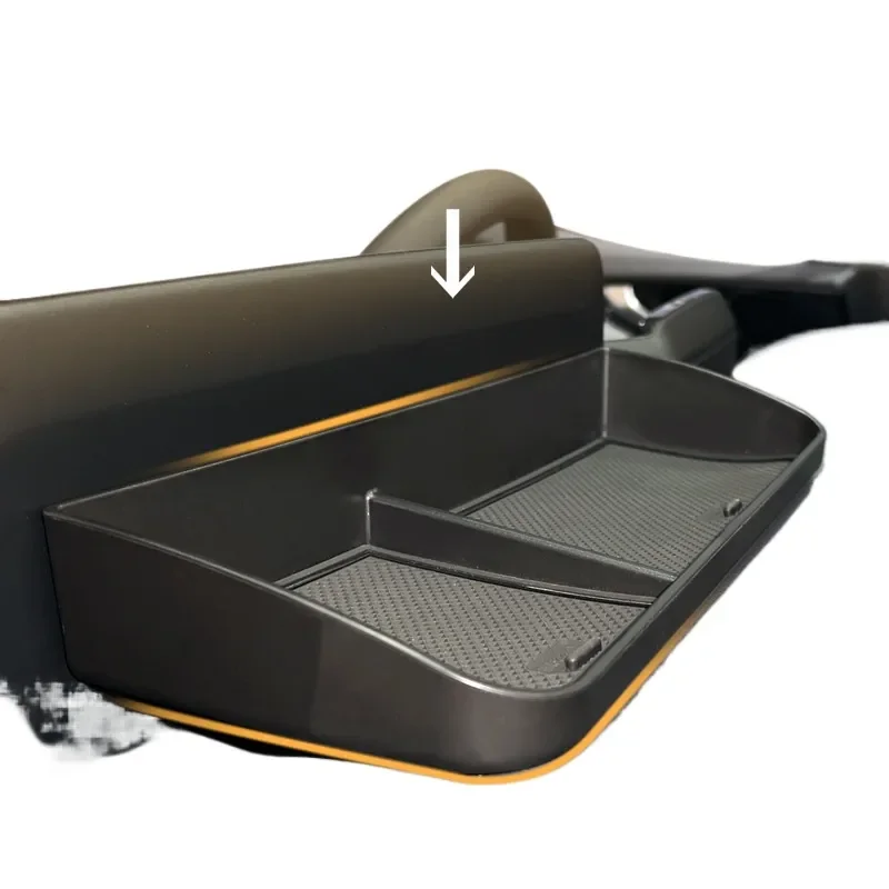Premium Center Console Storage Box Organizer Compatible with Volkswagen ID.4 CROZZ Dashboard Decorative Tray Car Interior