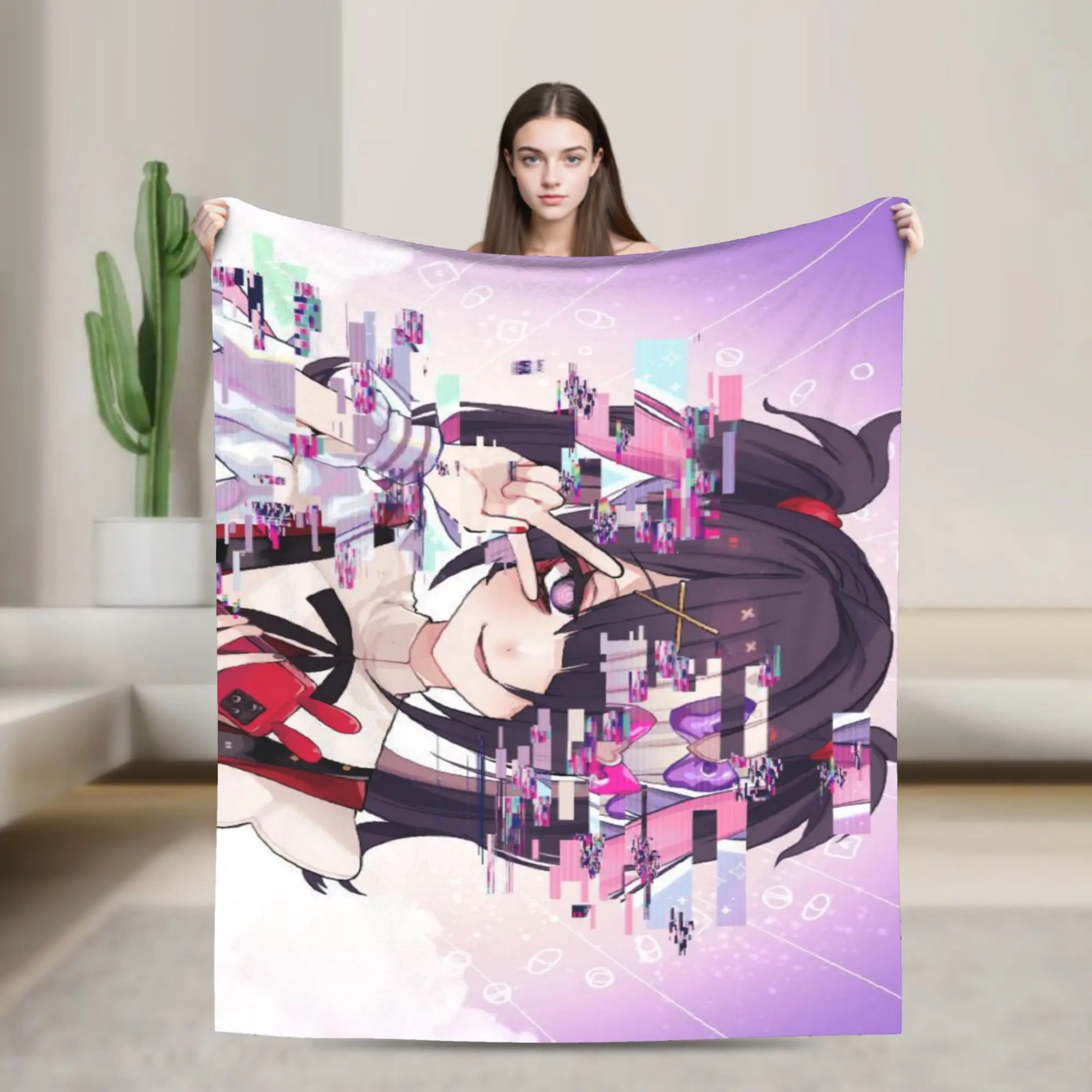 Needy Girl Streamer Overload Blanket Soft Flannel Comfortable Present  Throw Blankets Bedspread