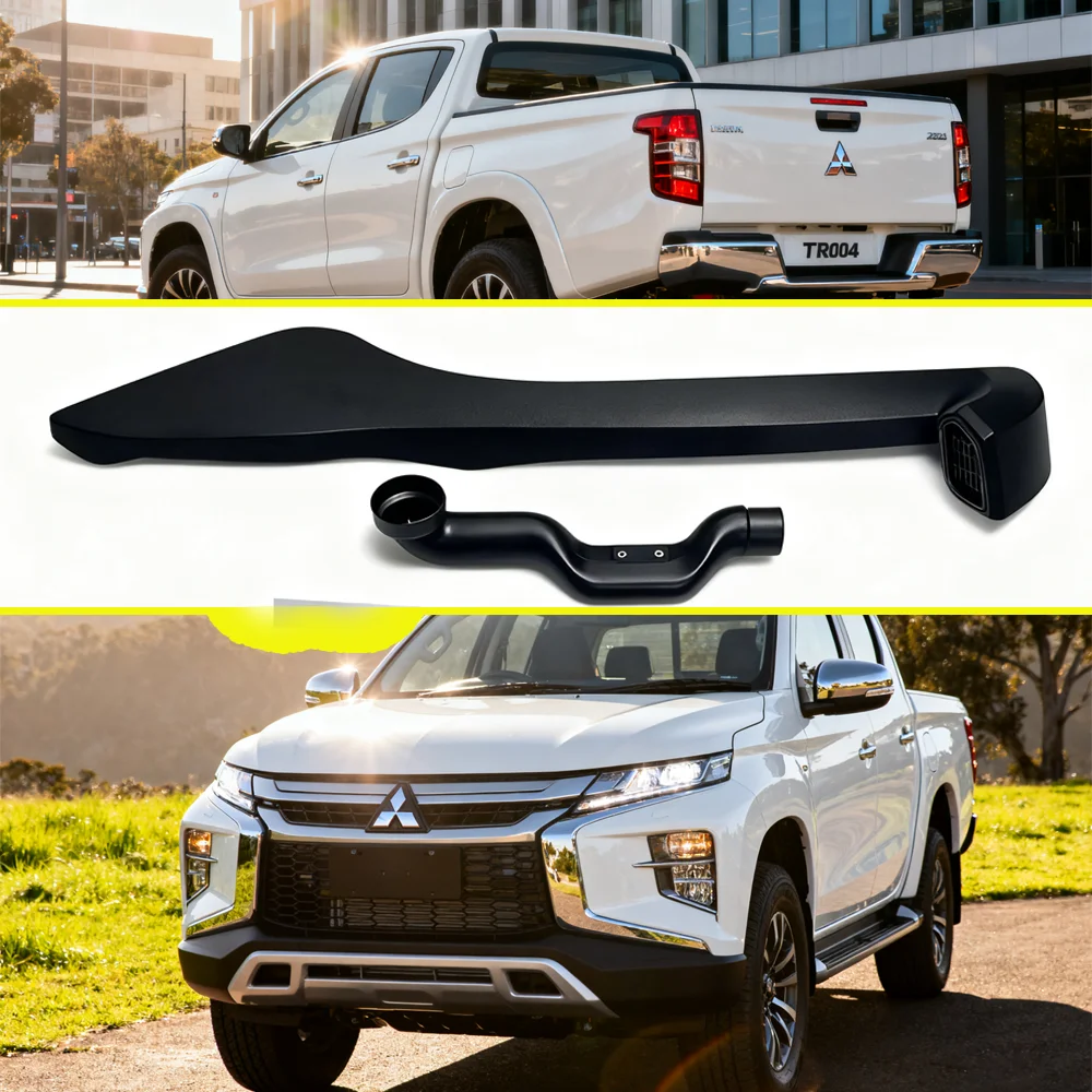 Kit de snorkel para Mitsubishi Triton L200 2024 2025 LLDPE, snorkel de entrada de aire todoterreno 4x4, accesorios para coche