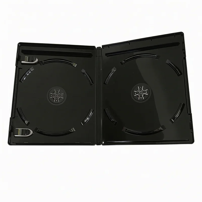 FOR Sony PlayStation 4 and PlayStation 5 4K Ultra HD BDR Blu-ray Disc Case CD DVD Plastic Foldout Box Holds 2 Discs 5Pcs Pack