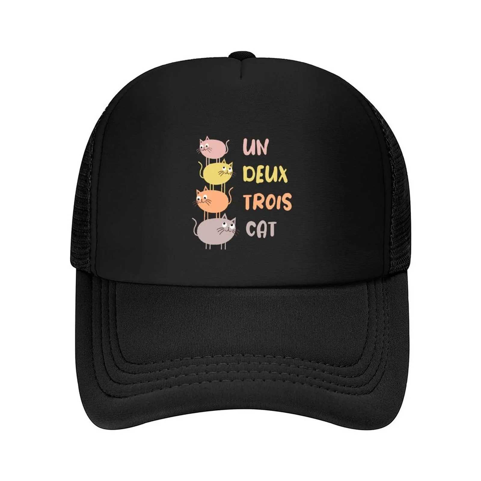 

Un Deux Trois Cat Baseball Cap dad hat Dropshipping beach hat Golf Cap Women's 2025 Men's