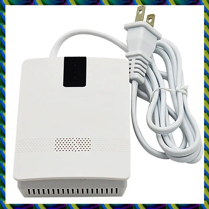 يوميا 812 إنذار الغاز المنزلية كاشف الغاز المسال مع صمام الملف اللولبي إنذار مضاد للتسرب صمام تلقائي إغلاق الولايات المتحدة التوصيل