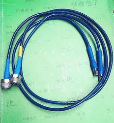 HUBER SUHNER SUCOFLEX 100 DC-18G N-to-SMA RF test cable microwave high frequency