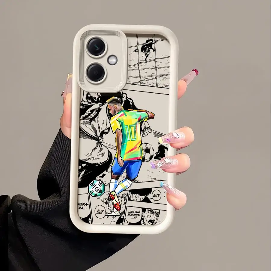 Case for Xiaomi Redmi 14C A1 Plus 12 13C 13 A3 A4 12C A2+ A3X Soft Shell Fashion Football Sports Anime
