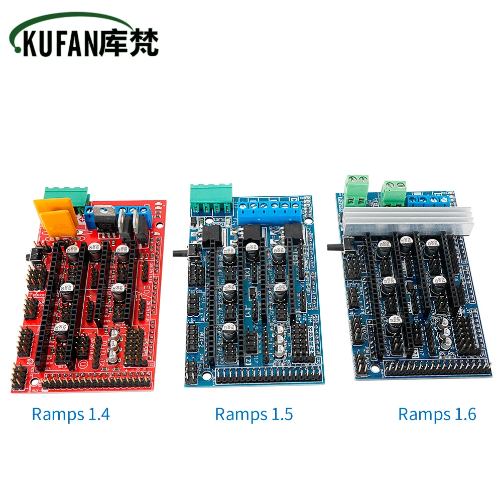 

RAMPS 1.4 Ramps 1.5 Ramps 1.6 Expansion Control Panel Part Motherboard 3D Printer Parts Shield Red Black Controls