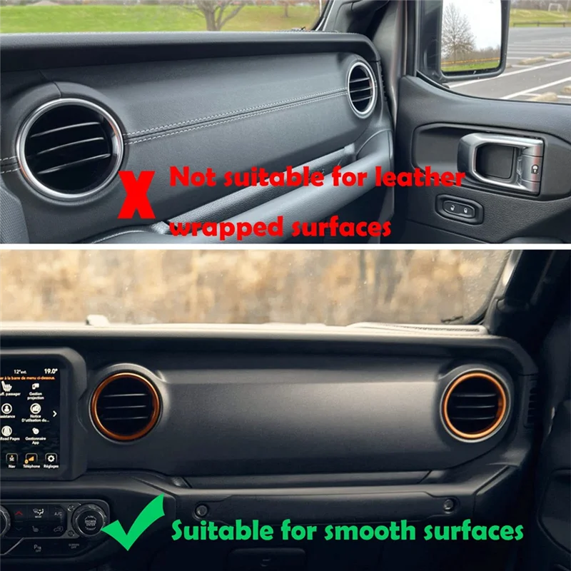 

AEF3-Dashboard Decal Glove Box Beach Scenery Vinyl Sticker Trim For Jeep Wrangler JL Gladiator JT 2018-2023 Accessories