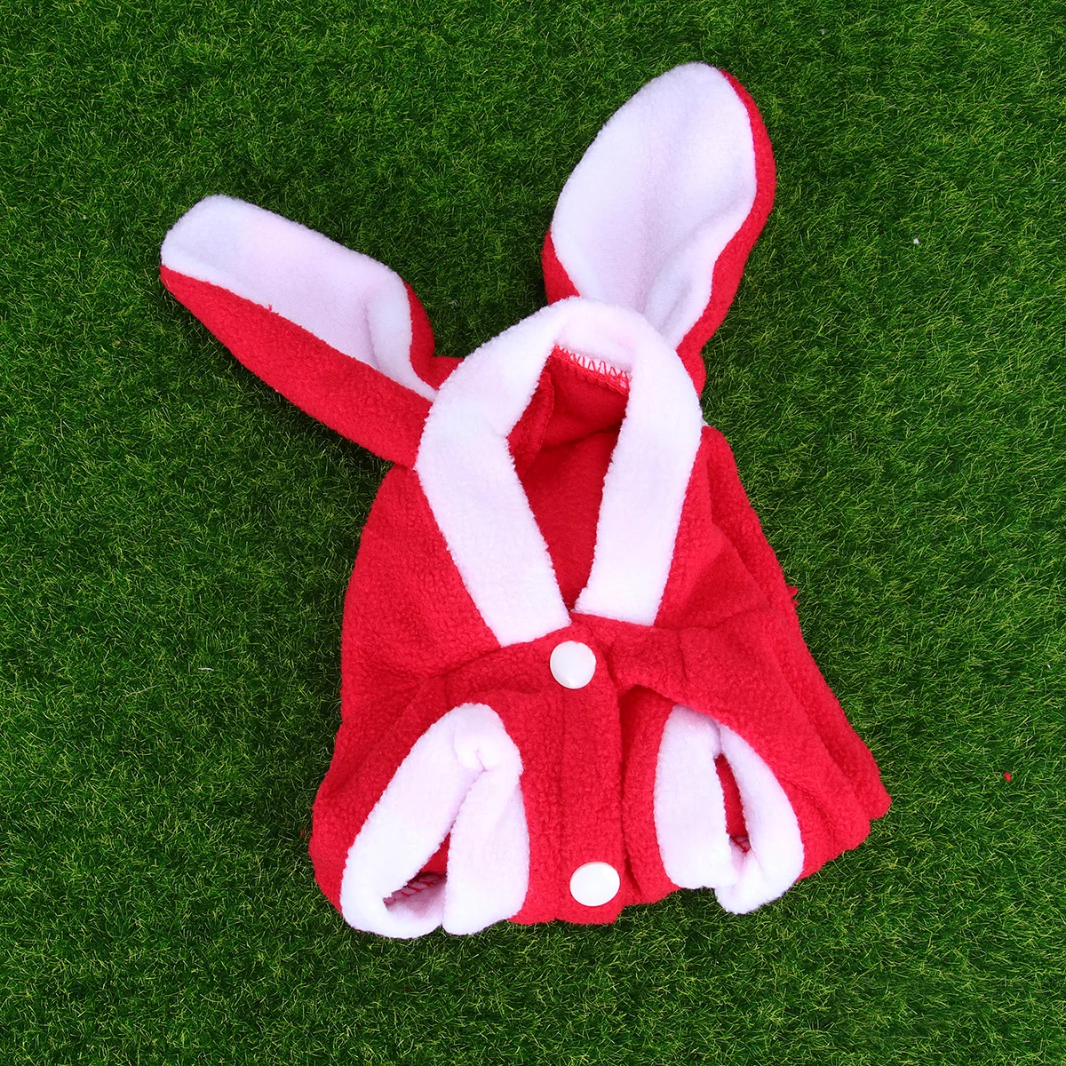 

Warm Rabbit Design Pet Clothes For Dog Xs Red Comfortable Winter Outfit Festival Daily Wear Pet Decoration Rabbit Clothing