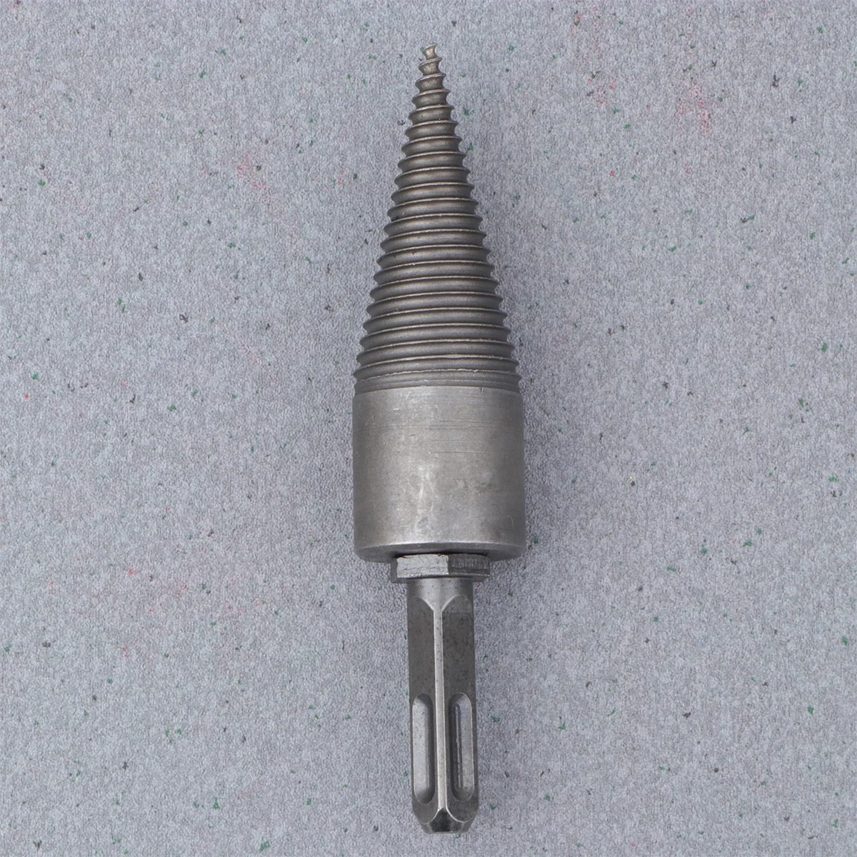 Wood Splitting Drill Bit Heavy Duty Steel Forging One-Piece High Hardness Anti-Slip Groove For Hammer Drill Electric Wood