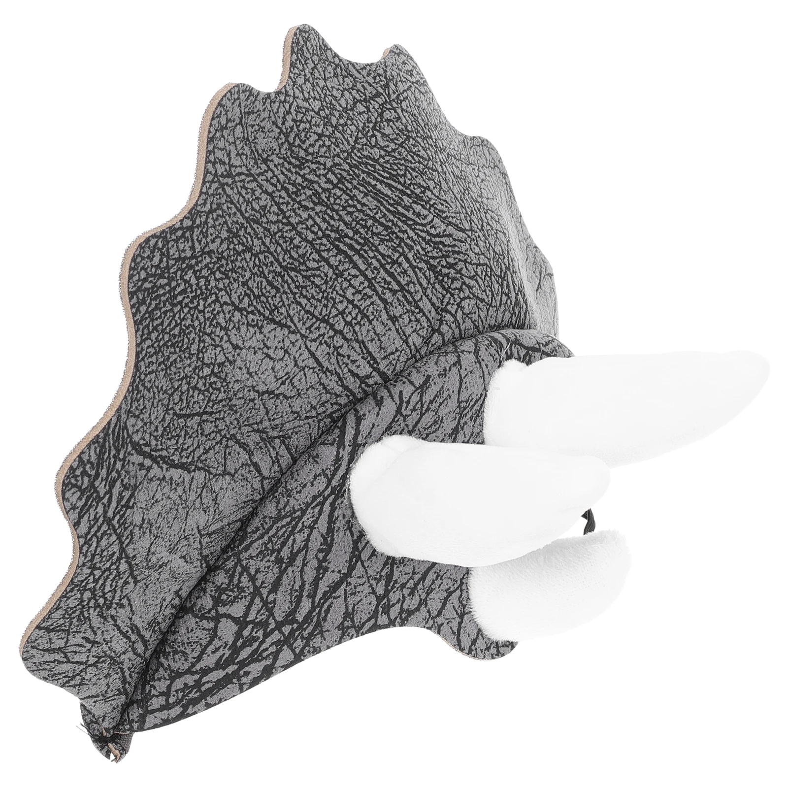 

Pet Dinosaur Hat Adjustable Triceratops Dog Headgear For Small Dogs Stretchable Band Halloween Party Cosplay Costume