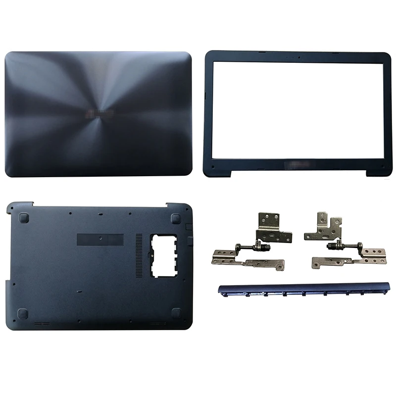 

For ASUS A555 X555 Y583 W509 F554 F555 K555 X554 R556 Laptop LCD Back Cover Front bezel Hinges Hinges cover Palmrest Bottom Case