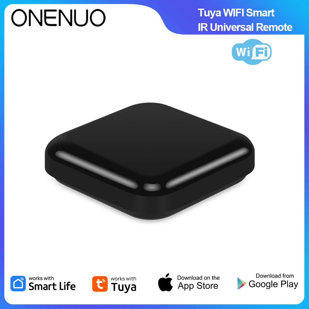 WIFI Remote Control with Tuya APP Intelligent WIFI Universal Remote Control Support APP Controlling TV /Air Conditioner/Fan