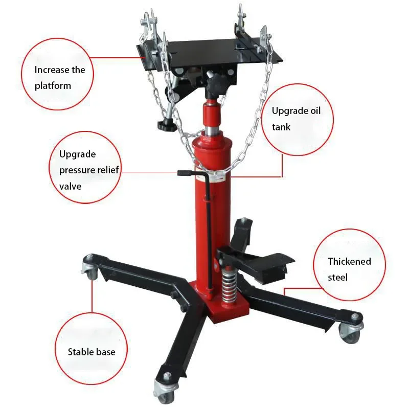 Gearbox Bracket wave box top Auto repair support jack Engine high roof Auto Tools High level carrier 0.6 t single/double plunger