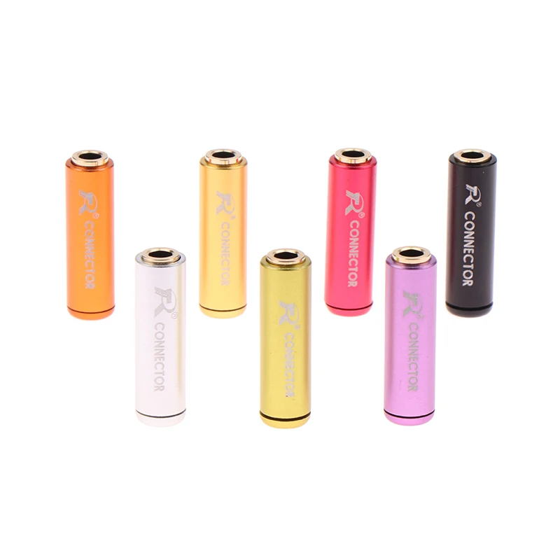 1Pc Aluminum Jack 3.5mm Audio Female Jack 3.5mm 3Poles Stereo Socket Gold Plated Audio Soldering DIY Type Connector