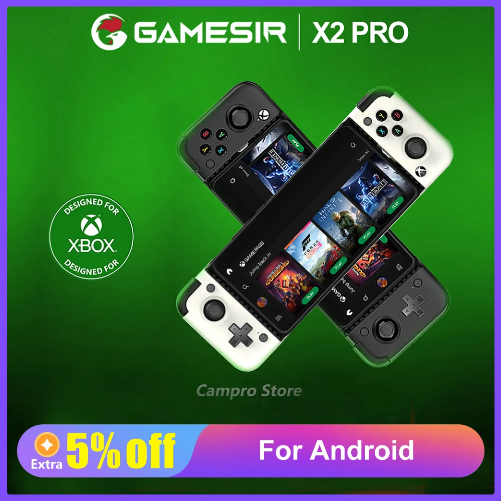 

GameSir X2Pro джойстик для телефона Игровой контроллер для Xbox, геймпад для Android Type C, игровой контроллер для Xbox, игры xCloud STADIA GeForce Now Luna Cloud Gaming