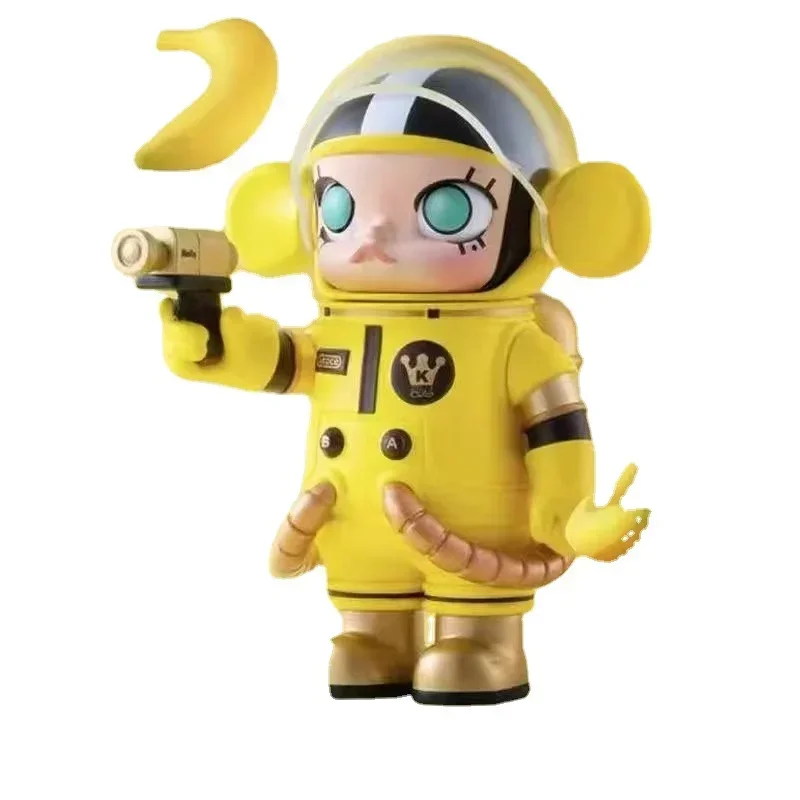 Popmart Mega Space 100% Molly Collection 2 Kawaii Action Mystery Figures Model Cute Christmas Gift Toys and Hobbies Surprise Box