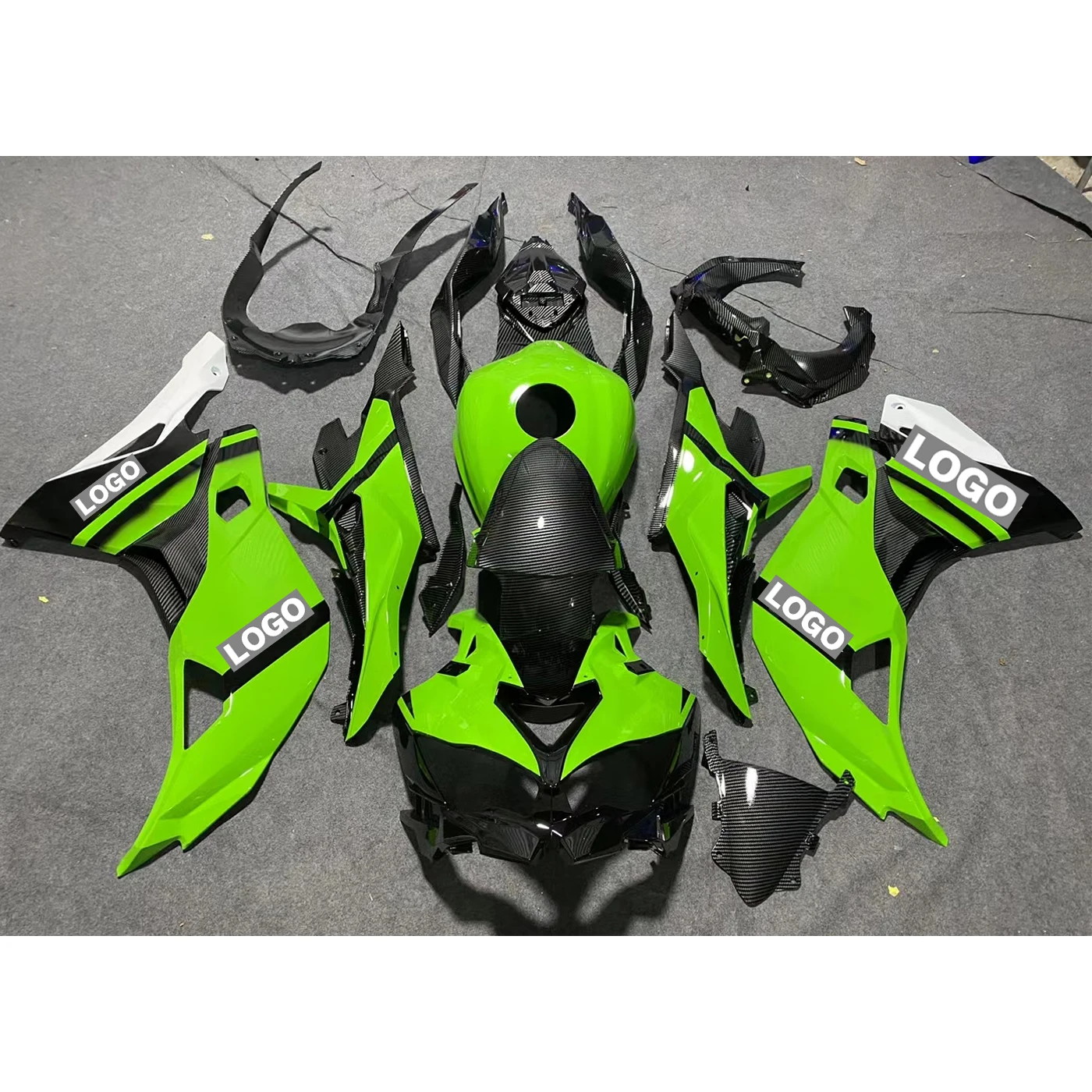 For Kawsaki Ninja ZX-25R ZX-4RR ZX-4R 2019-2024 Motorcycle Fairing Cover Kit Set Decorative Cover Shell Fit on ZX4R 2022 2023 24