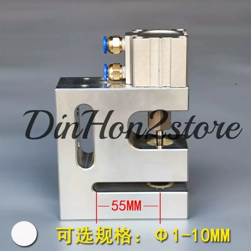 55mm Depth Pneumatic Hole Puncher Round Hole Punch for Bag Making Machine
