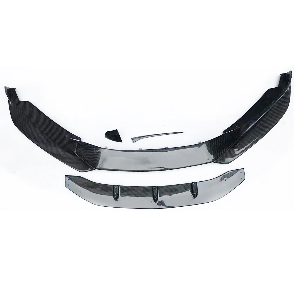 

Real Carbon Fiber Front Bumper Chin Lip Splitter forbmw I8 Auto Car Styling Racing Parts