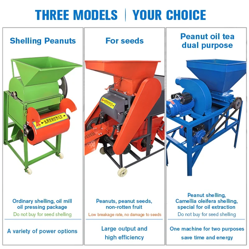 2026 CZJHot Sale Groundnuts Multifunction Agriculture Peanut Seed Sheller Machine Peanut Peeling Machine Small Peanut Sheller