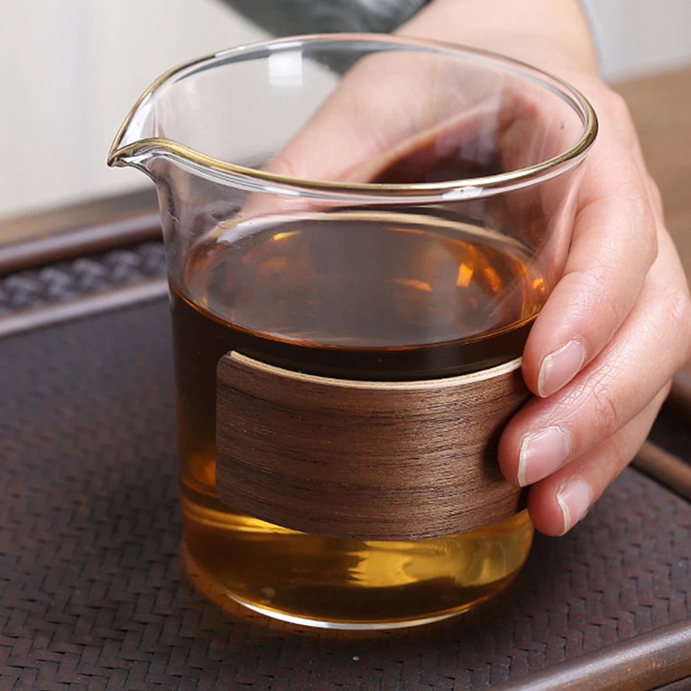 

Universal Insulated Cup Sleeve Wooden Style Coffee Bottle Holder Non Slip Hot Drink Cover Portable Protector for Office Outdoor