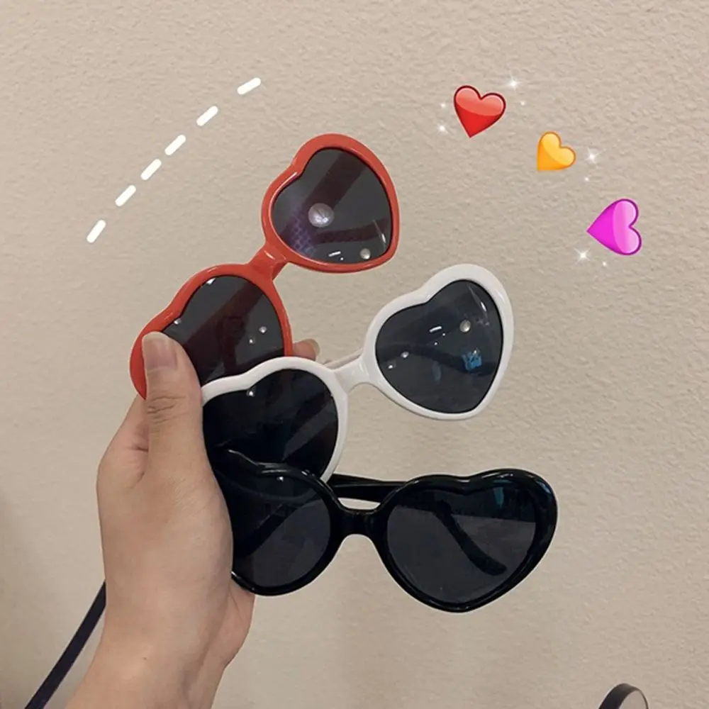 Hot Durable Long-lasting Heart-shaped Special Effect Glasses Heart Diffraction Glasses Lights Become Love Image